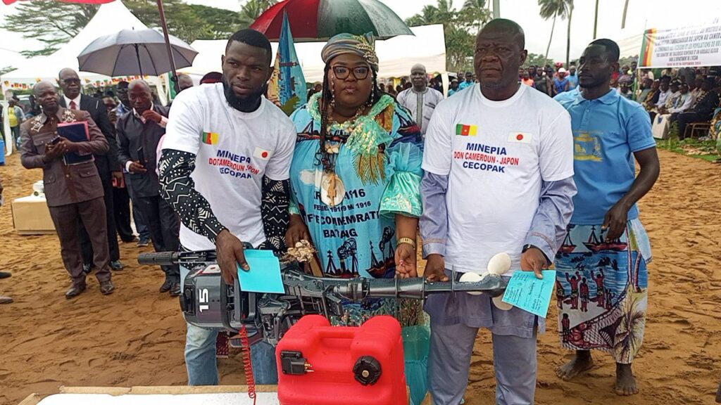 Important don aux pêcheurs et artisans de Kribi