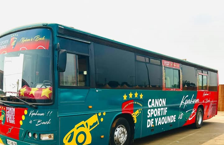 Canon de Yaoundé s'offre un bus pour ses déplacements