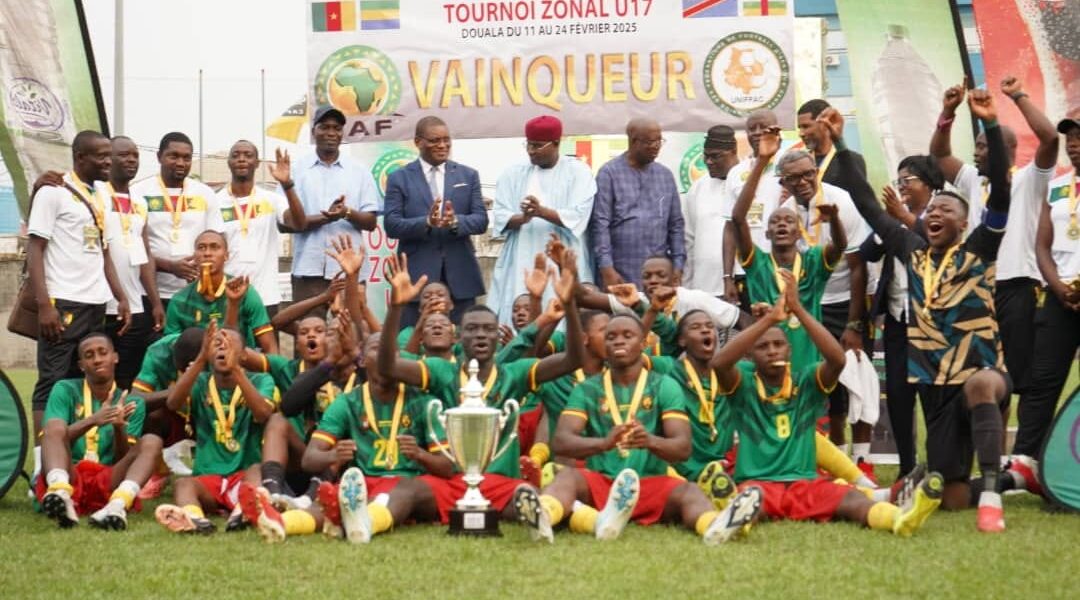 Le Cameroun se qualifie pour la CAN en dominant le tournoi zonal Uniffac U17